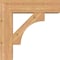 Ekena Millwork Westlake Block Smooth Bracket w/ Offset Brace, Western Red Cedar, 7 1/2"W x 26"D x 26"H BKT0806X26X26WTL05SWR - alternate 2